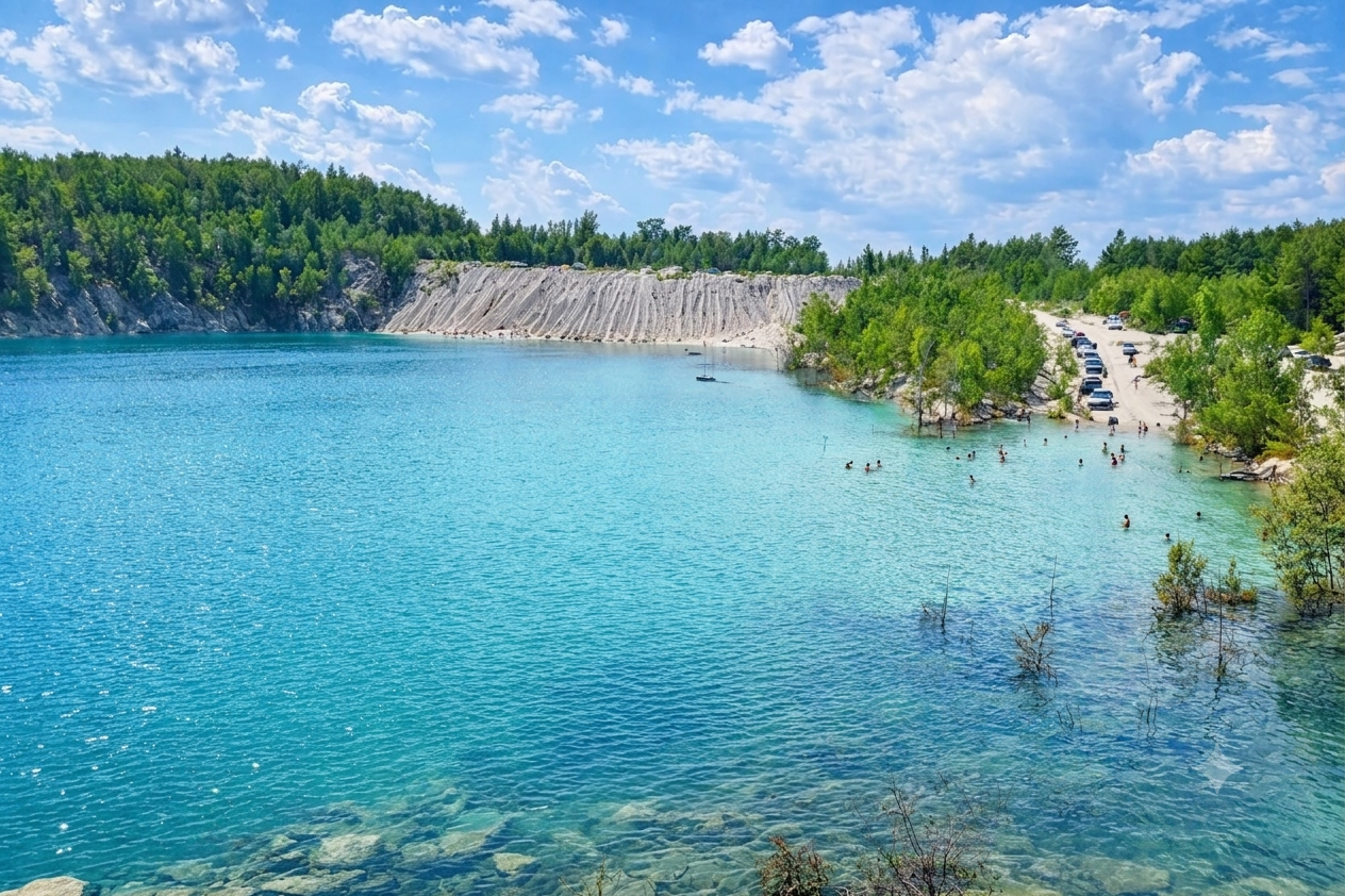 Блакитна лагуна та дива Полісся